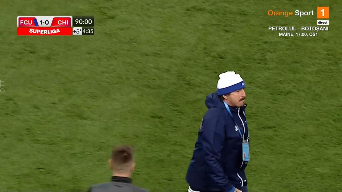 Celea a explicat reacția virulentă de la faza penalty-ului: „M-am jurat în fața arbitrului! Nu mint, de asta am fost disperat”