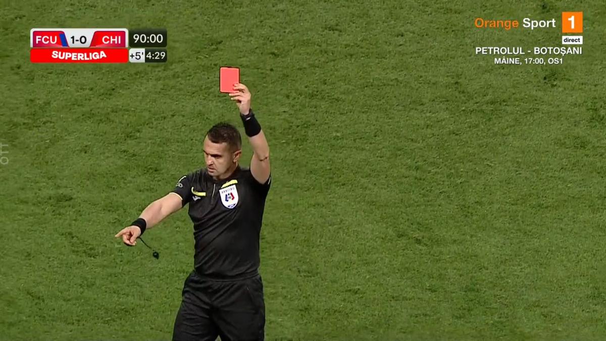 Celea a explicat reacția virulentă de la faza penalty-ului: „M-am jurat în fața arbitrului! Nu mint, de asta am fost disperat”