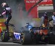 Monopostul lui Pierre Gasly a luat foc înaintea calificărilor / Sursă foto: Guliver/Getty Images