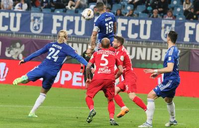 FCU Craiova trece Chindia și face un pas mare spre barajul de Conference League » „Centralul” Călin i-a enervat pe toți în prelungiri! Clasamentul din play-out ACUM