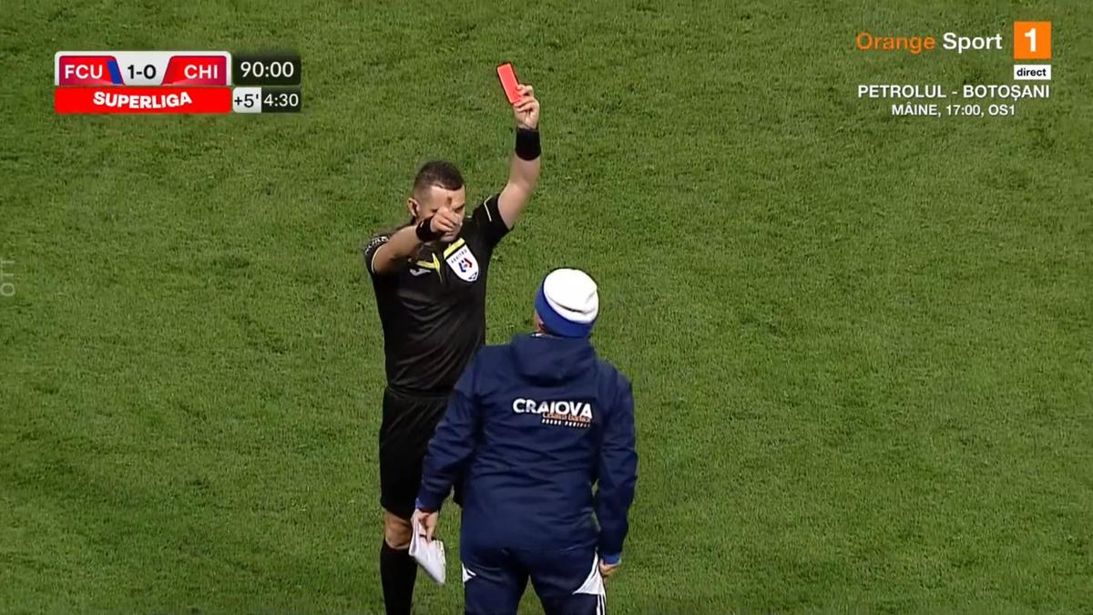 Celea a explicat reacția virulentă de la faza penalty-ului: „M-am jurat în fața arbitrului! Nu mint, de asta am fost disperat”