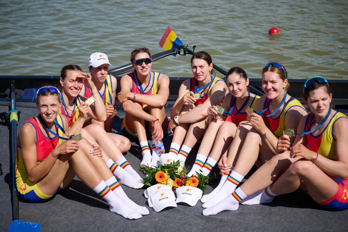 Medaliați CE canotaj-Szeged-Elisabeta Lipă