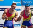 Andrei Cornea și Marian Enache - aur în proba de dublu vâsle la CE 2024 Szeged FOTO Raed Krishan