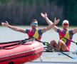 Andrei Cornea și Marian Enache - aur în proba de dublu vâsle la CE 2024 Szeged FOTO Raed Krishan