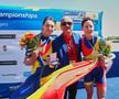 Ioana Vrînceanu și Roxana Anghel - aur în proba de dublu rame la CE 2024 Szeged FOTO Raed Krishan