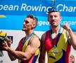 Andrei Cornea și Marian Enache - aur în proba de dublu vâsle la CE 2024 Szeged FOTO Raed Krishan