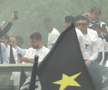 Jucătorii și fanii lui Inter Milano sărbătoresc cel de-al 20-lea titlu din Serie A