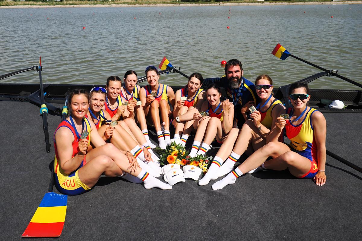 Medaliați CE canotaj-Szeged-Elisabeta Lipă