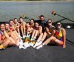 Echipajul de 8 plus 1 rame - aur la CE 2024 Szeged FOTO Raed Krishan