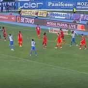 Chivulete se face de râs în Poli Iași - UTA / FOTO: Capturi TV @Orange Sport 1