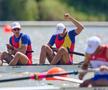 Florin Arteni și Florin Lehaci - argint în proba de dublu rame la CE 2024 FOTO Raed Krishan