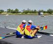 Florin Arteni și Florin Lehaci - argint în proba de dublu rame la CE 2024 Szeged FOTO Raed Krishan