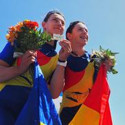 Ioana Vrînceanu și Roxana Anghel - aur în proba de dublu rame la CE 2024 Szeged FOTO Raed Krishan