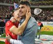 Darius Olaru și Forinel Coman, bucurându-se după ce FCSB a devenit campioană // FOTO: Cristi Preda