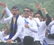 Jucătorii și fanii lui Inter Milano sărbătoresc cel de-al 20-lea titlu din Serie A
