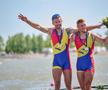 Andrei Cornea și Marian Enache - aur în proba de dublu vâsle la CE 2024 Szeged FOTO Raed Krishan
