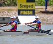 Ioana Vrînceanu și Roxana Anghel - aur în proba de dublu rame la CE 2024 Szeged FOTO Raed Krishan