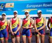 Echipajul de 8 plus 1 rame - aur la CE 2024 Szeged FOTO Raed Krishan
