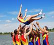 Bucurie pentru echipajul de 8 plus 1 rame - aur la CE 2024 Szeged FOTO Raed Krishan