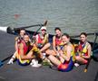Echipajul de 8 plus 1 rame - aur la CE 2024 Szeged FOTO Raed Krishan
