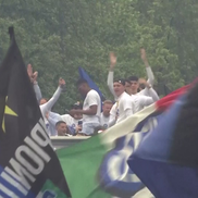 Jucătorii și fanii lui Inter Milano sărbătoresc cel de-al 20-lea titlu din Serie A