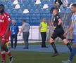 Chivulete se face de râs în Poli Iași - UTA / FOTO: Capturi TV @Orange Sport 1