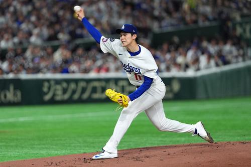 Roki Sasaki, jucător la Los Angeles Dodgers/Foto: Getty Images