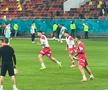 Dinamo - CFR Cluj, imagini de la încălzire