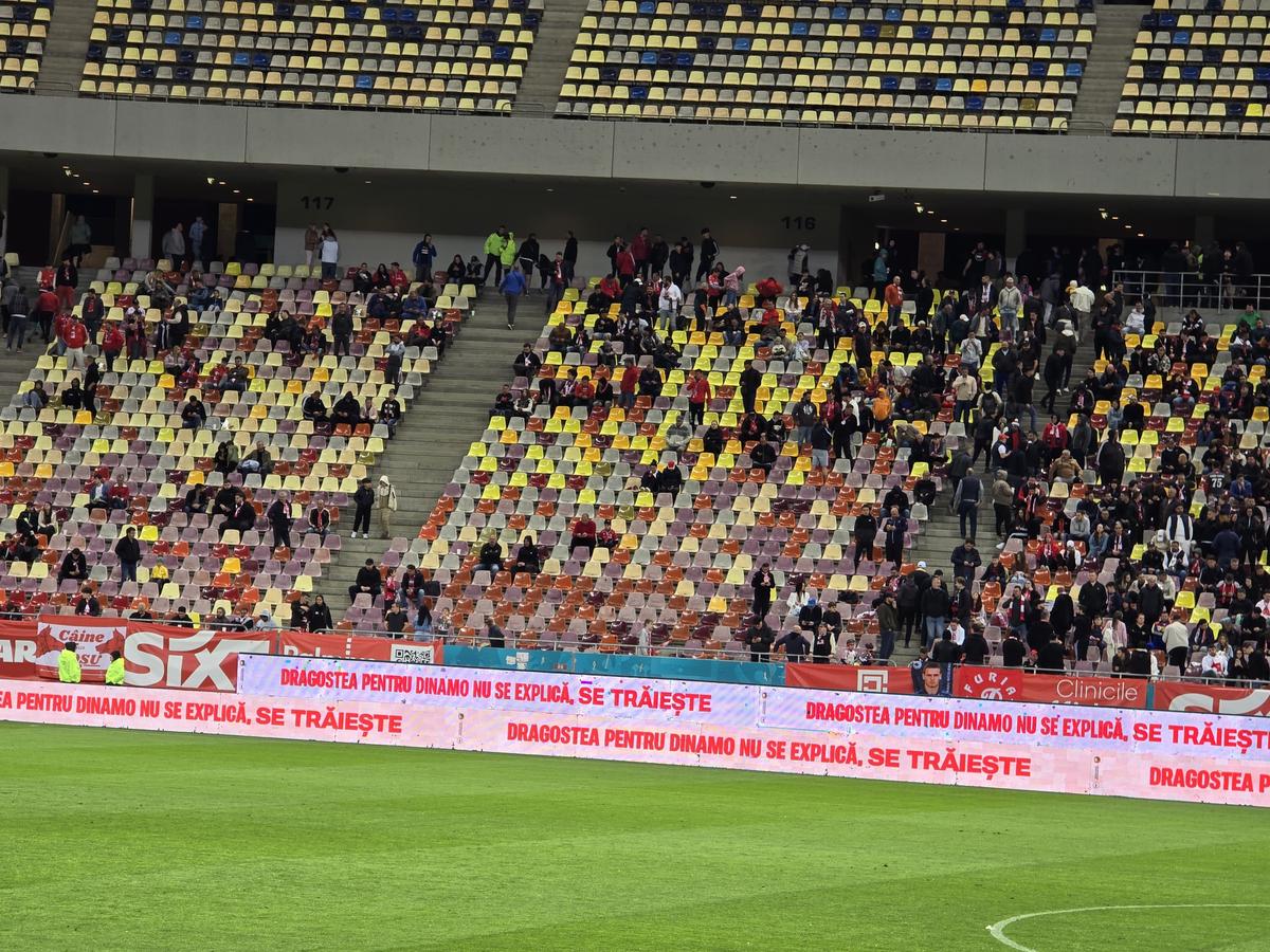 Boicot la Dinamo - CFR » Brigada dinamovistă care a refuzat să intre pe stadion: „Drept urmare a «parteneriatului rușinos»”