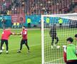 Dinamo - CFR Cluj, imagini de la încălzire
