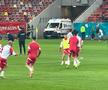 Dinamo - CFR Cluj, imagini de la încălzire