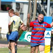 Vasile Bolea, în perioada în care era jucător activ de rugby / Sursă foto: Facebook