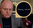 Vasile Bolea și tricoul controversat prin care-și manifestă sprijinul față de Vladimir Putin / Sursă foto: Facebook@ Vitalie Cojocari