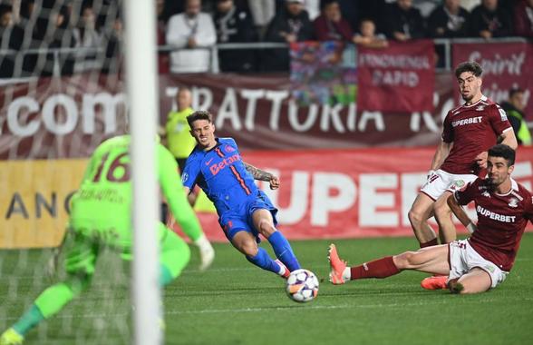 „L-am pierdut pentru restul sezonului” » Curg veștile proaste la Rapid după eșecul cu FCSB