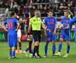 Risto Radunovici, Octavian Popescu, Radu Petrescu. Rapid - FCSB 1-2, etapa 6 play-off Superliga. Au marcat: Christensen 48 / Cisotti 6, Bîrligea 42. FOTO: Cristi Preda (GSP.RO)