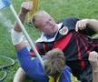 Vasile Bolea, în perioada în care era jucător activ de rugby / Sursă foto: Facebook