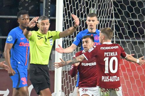 Radu Petrescu la Rapid - FCSB 1-2