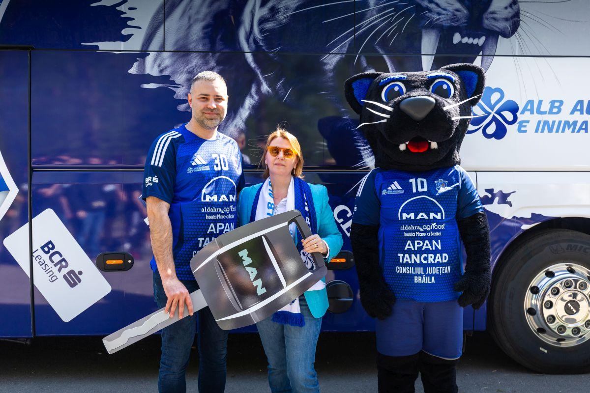 Dunărea Brăila se plimbă cu autocar de 500.000 de euro! Nici echipele din Superliga nu se pot lăuda cu așa ceva