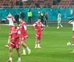 Dinamo - CFR Cluj, imagini de la încălzire