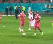 Dinamo - CFR Cluj, imagini de la încălzire