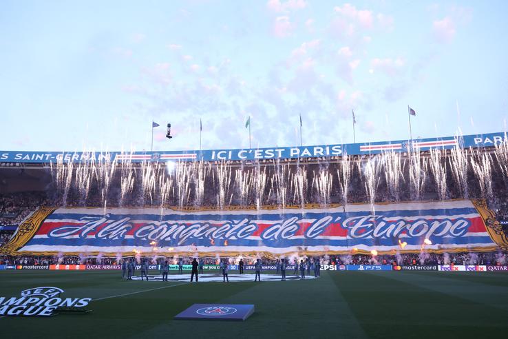 Coregrafie spectaculoasă la PSG - Bayern // FOTO Getty Images