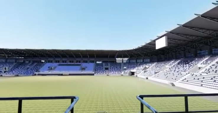 Cum va arăta noua arenă „Nicolae Dobrin” // Capturi FOTO@ Primăria Municipiului Pitești