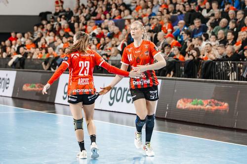 Matilda Forsberg, extrema dreaptă a Gloriei Bistrița/Foto: Agenția Wolfart
