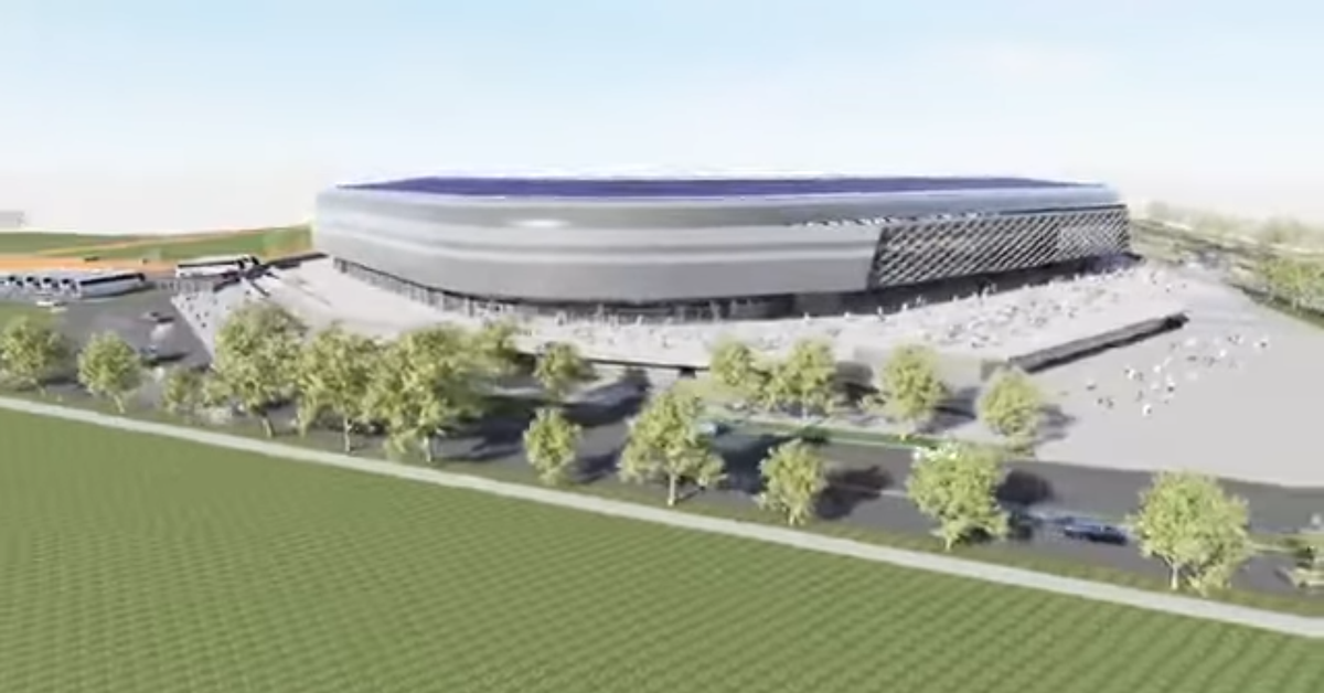 Noul stadion al echipei din Superliga „capătă tot mai mult forma finală” » Imagini la zi cu șantierul