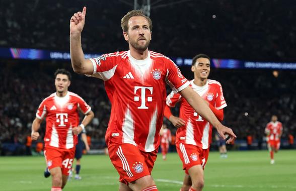 Harry Kane a deschis scorul pe Parc des Princes și a intrat în istorie