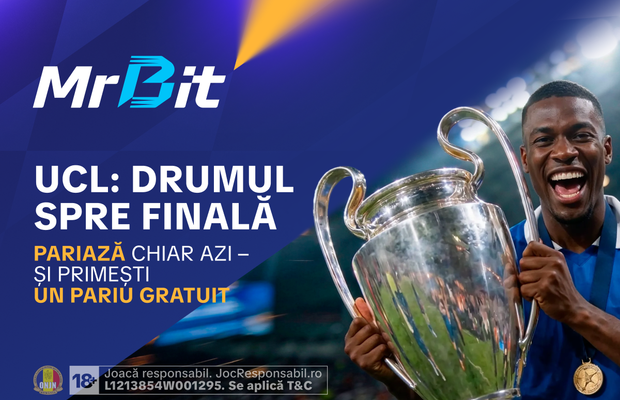 Favoriții Ligii Campionilor 2025/26 și oferta MrBit cu pariu gratuit
