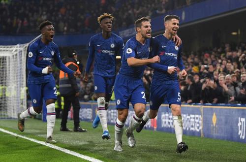 Jorginho (numărul 5) este dorit de Juventus // Sursă foto: Getty