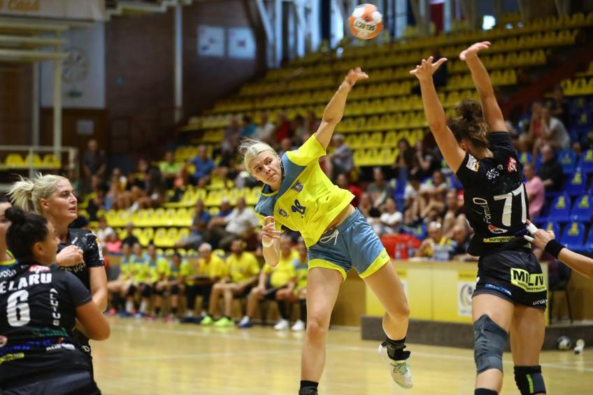 Daria Bucur este una dintre jucătoarele care au recurs la metoda de terapie cu laser FOTO Marius Ionescu