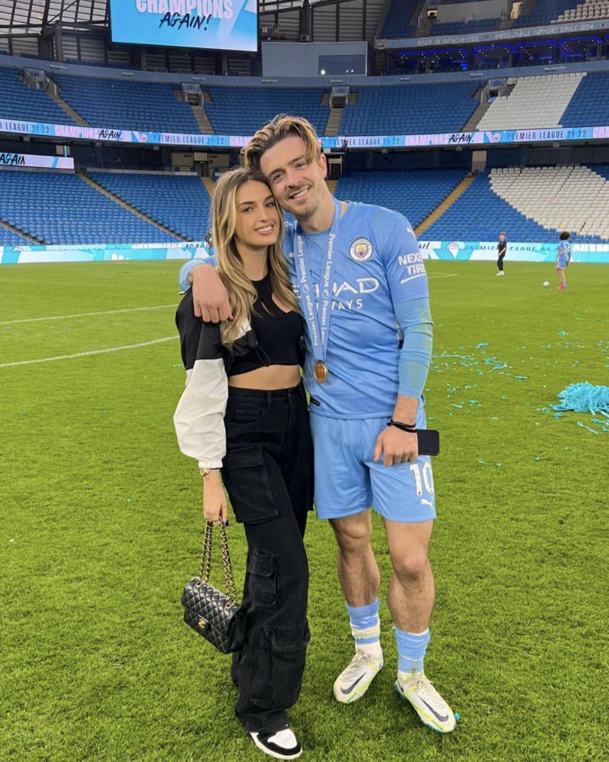 Jack Grealish și Sasha Attwood