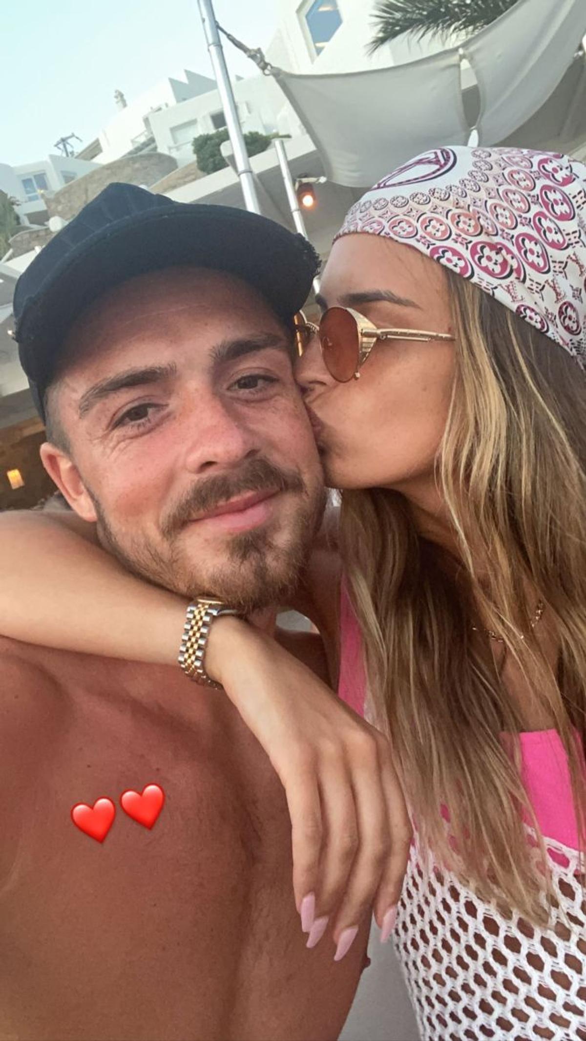 Jack Grealish și Sasha Attwood